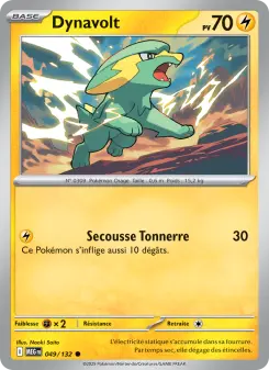 Dynavolt — carte 049 de l’extension Méga-Évolution