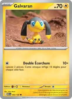 Galvaran — carte 052 de l’extension Méga-Évolution