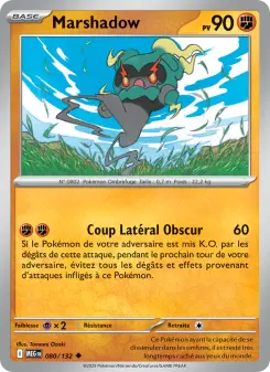 Marshadow — carte 080 de l’extension Méga-Évolution