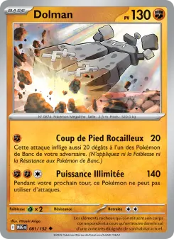 Dolman — carte 081 de l’extension Méga-Évolution