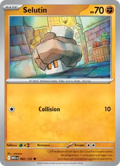 Selutin — carte 082 de l’extension Méga-Évolution