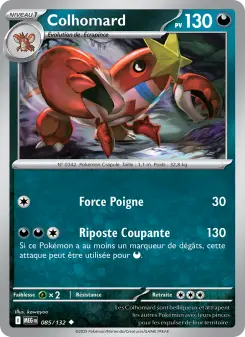 Colhomard — carte 085 de l’extension Méga-Évolution