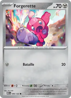 Forgerette — carte 096 de l’extension Méga-Évolution