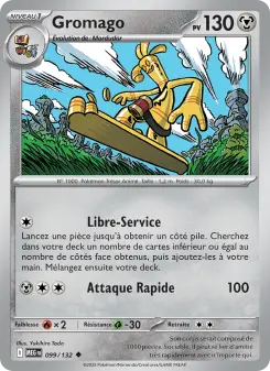 Gromago — carte 099 de l’extension Méga-Évolution