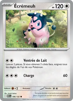 Écrémeuh — carte 106 de l’extension Méga-Évolution