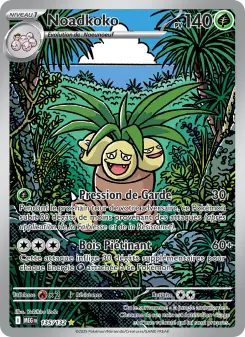 Noadkoko — carte 135 de l’extension Méga-Évolution