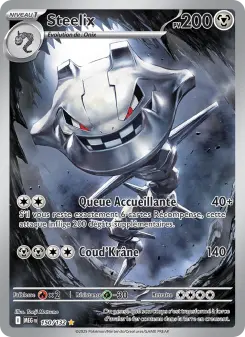 Steelix — carte 150 de l’extension Méga-Évolution