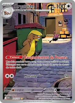 Argouste — carte 153 de l’extension Méga-Évolution