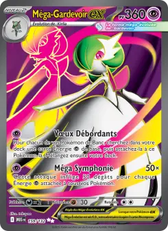 Méga-Gardevoir-ex — carte 159 de l’extension Méga-Évolution