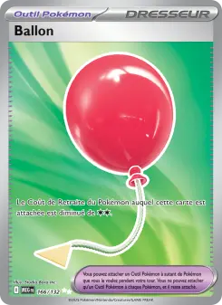 Ballon — carte 166 de l’extension Méga-Évolution