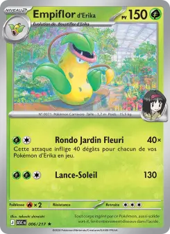 Empiflor d'Erika — carte 006 de l’extension Héros Transcendants