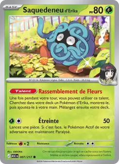 Saquedeneu d'Erika — carte 007 de l’extension Héros Transcendants