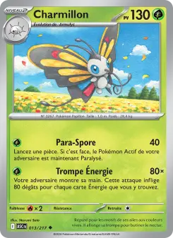 Charmillon — carte 013 de l’extension Héros Transcendants