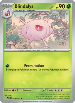 Blindalys — carte 014 de l’extension Héros Transcendants