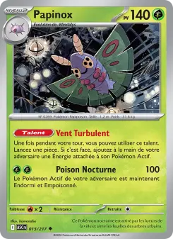 Papinox — carte 015 de l’extension Héros Transcendants