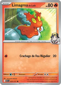 Limagma de Luth — carte 023 de l’extension Héros Transcendants