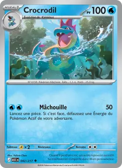 Crocrodil — carte 042 de l’extension Héros Transcendants