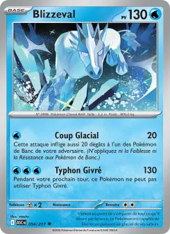 Blizzeval — carte 054 de l’extension Héros Transcendants