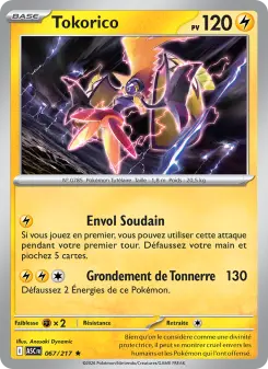 Tokorico — carte 067 de l’extension Héros Transcendants