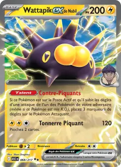 Wattapik-ex de Nabil — carte 068 de l’extension Héros Transcendants