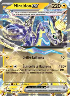 Miraidon-ex — carte 073 de l’extension Héros Transcendants