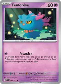 Feuforêve — carte 085 de l’extension Héros Transcendants