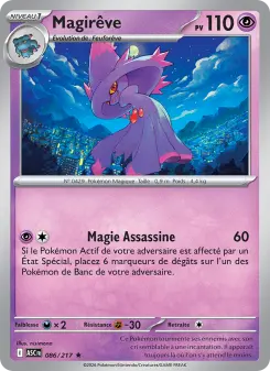 Magirêve — carte 086 de l’extension Héros Transcendants