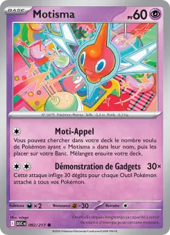 Motisma — carte 092 de l’extension Héros Transcendants