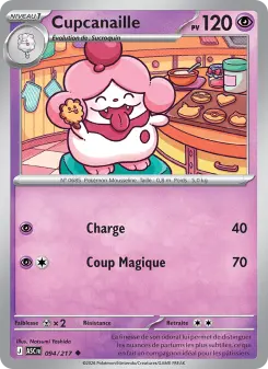 Cupcanaille — carte 094 de l’extension Héros Transcendants