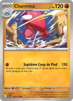 Charmina — carte 104 de l’extension Héros Transcendants
