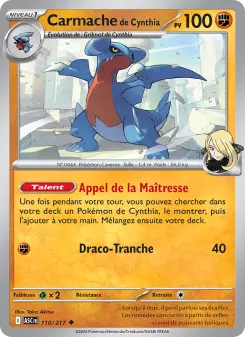 Carmache de Cynthia — carte 110 de l’extension Héros Transcendants