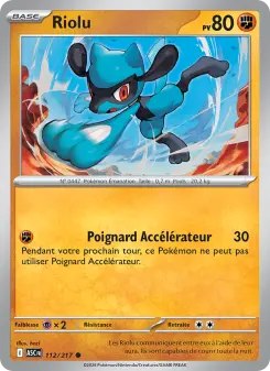 Riolu — carte 112 de l’extension Héros Transcendants