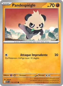 Pandespiègle — carte 115 de l’extension Héros Transcendants