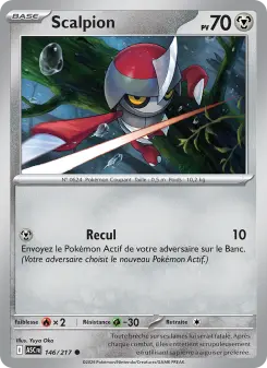 Scalpion — carte 146 de l’extension Héros Transcendants