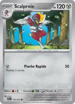 Scalproie — carte 147 de l’extension Héros Transcendants