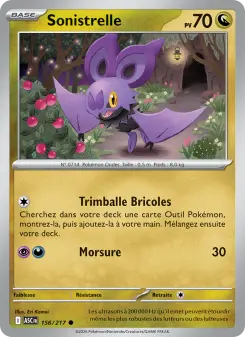 Sonistrelle — carte 156 de l’extension Héros Transcendants