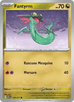 Fantyrm — carte 158 de l’extension Héros Transcendants