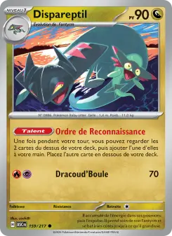 Dispareptil — carte 159 de l’extension Héros Transcendants