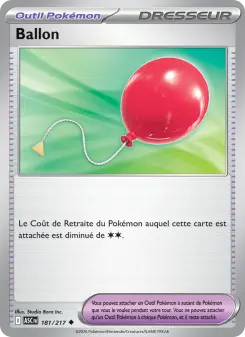 Ballon — carte 181 de l’extension Héros Transcendants