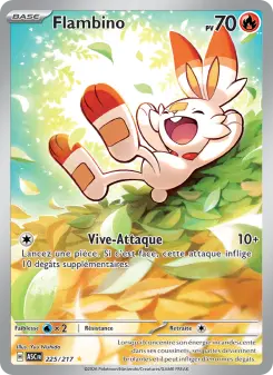Flambino — carte 225 de l’extension Héros Transcendants