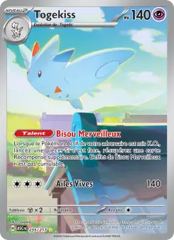 Togekiss — carte 235 de l’extension Héros Transcendants