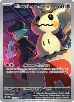 Mimiqui de la Team Rocket — carte 238 de l’extension Héros Transcendants