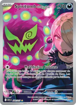 Spiritomb de Cynthia — carte 244 de l’extension Héros Transcendants