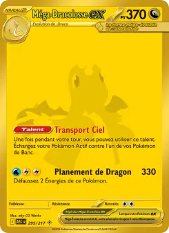 Méga-Dracolosse-ex — carte 295 de l’extension Héros Transcendants