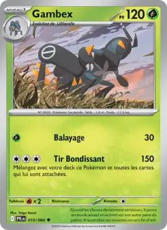 Gambex — carte 010 de l’extension Flammes Fantasmagoriques