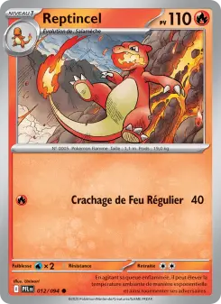 Reptincel — carte 012 de l’extension Flammes Fantasmagoriques