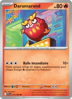Darumarond — carte 015 de l’extension Flammes Fantasmagoriques