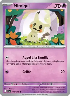 Mimiqui — carte 042 de l’extension Flammes Fantasmagoriques