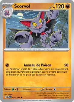 Scorvol — carte 050 de l’extension Flammes Fantasmagoriques