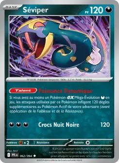 Séviper — carte 062 de l’extension Flammes Fantasmagoriques